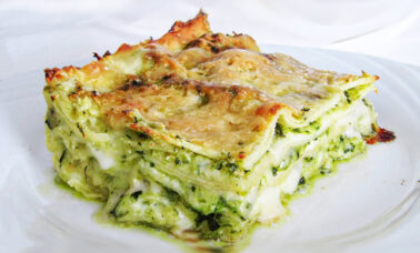 Lasagne verdi al pesto